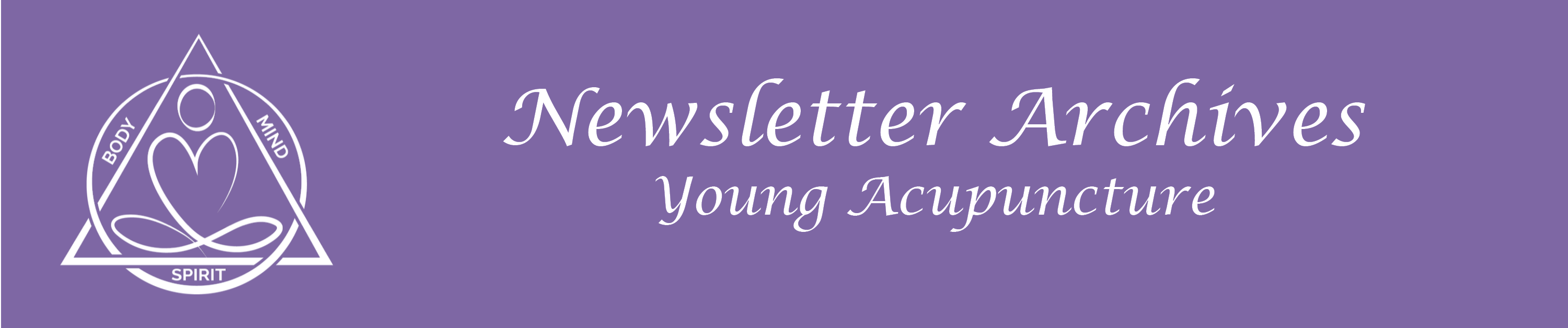 Newsletter Archives - Young Acupuncture